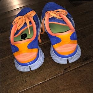 Nike Shoes - Nike Purple and Orange Free Run 5.0 Size 7 Nike Shoes - Nike Purple and Orange Free Run 5.0 Size 7